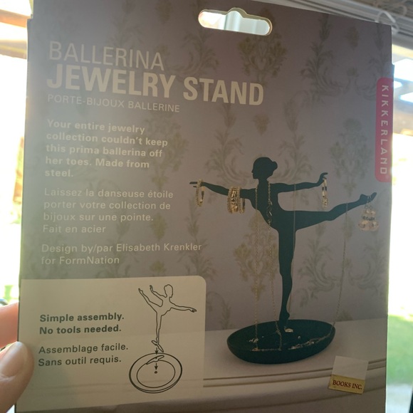 Girls ballerina jewelry stand - Picture 2 of 2